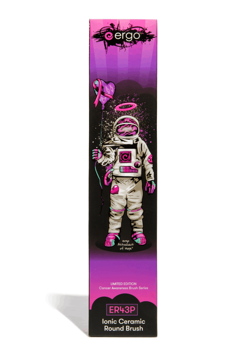Alternative view of ERGO 43" Limited Edition Pink Brush (helps 1 patient)