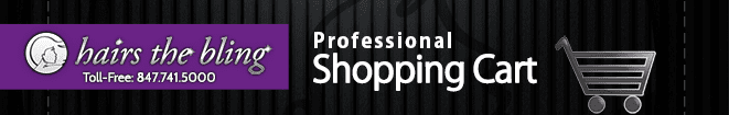 Hair's the Bling Shopping Cart Header