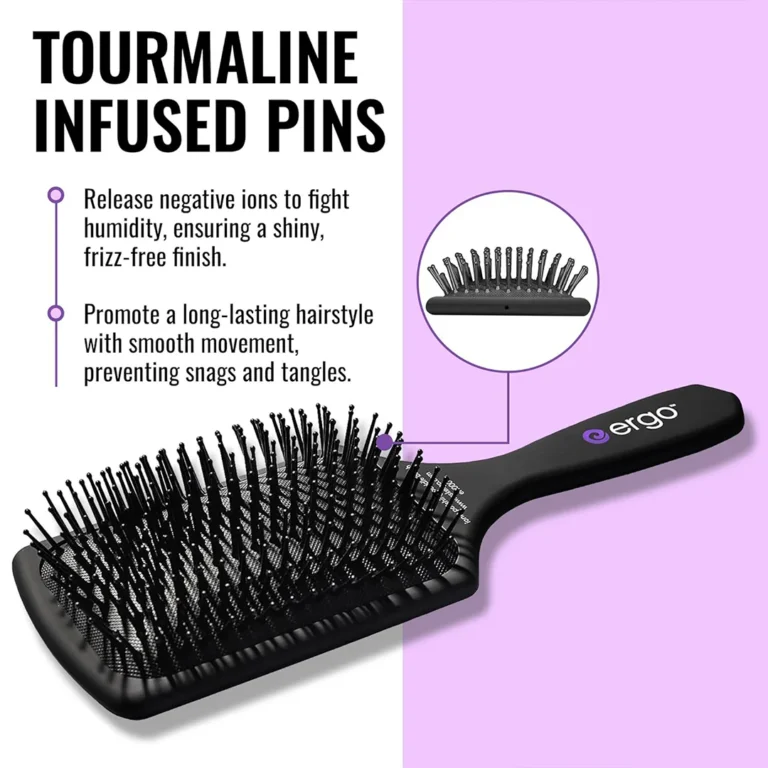 ERGO:er1000 Ionic Polishing Paddle Hair Brush - Image 3