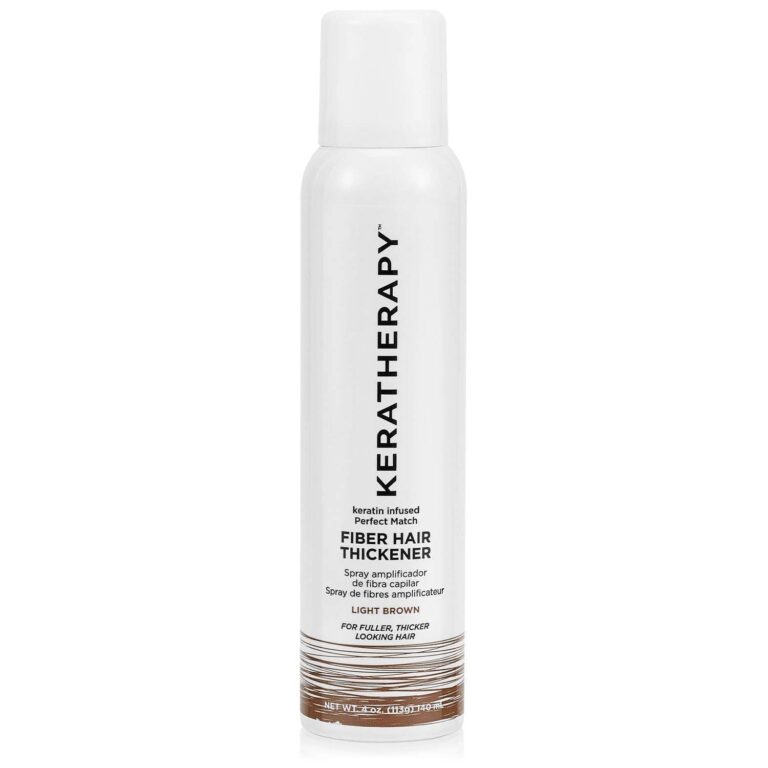 KERATHERAPY:Fiber Hair Thickener | Light Brown