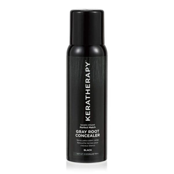 KERATHERAPY:Fiber Hair Thickener | Dark Brown / Black