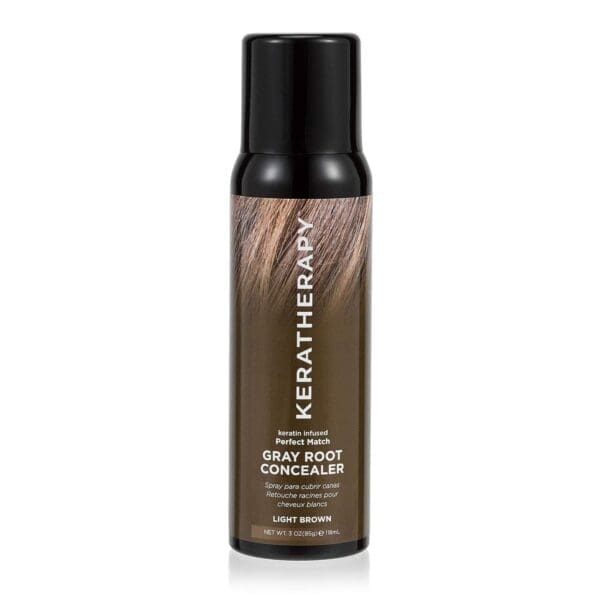 KERATHERAPY:Gray Root Concealer | Light Brown