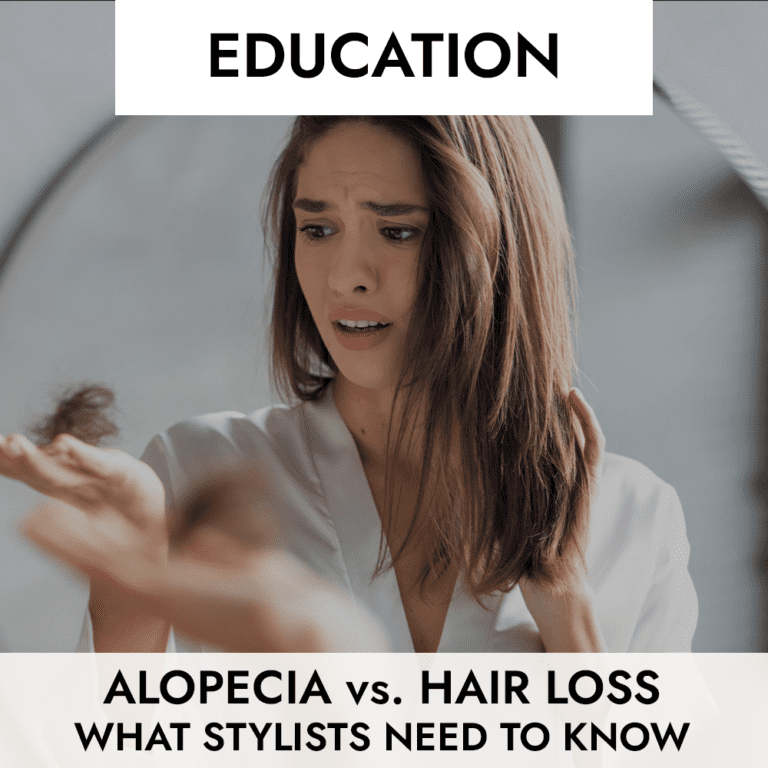 CLASS: Alopecia Vs. Hair Loss - What Stylists Need to Know
