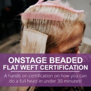 OnStage Beaded Hair Extensions Certification