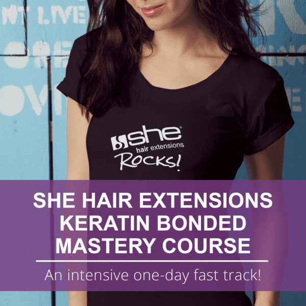 SHE Extensions Keratin Bonds Certification