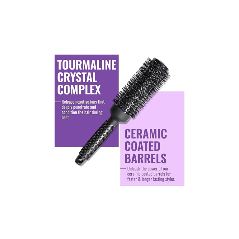 ERGO:er43 Ionic Ceramic Round Hair Brush - Image 4