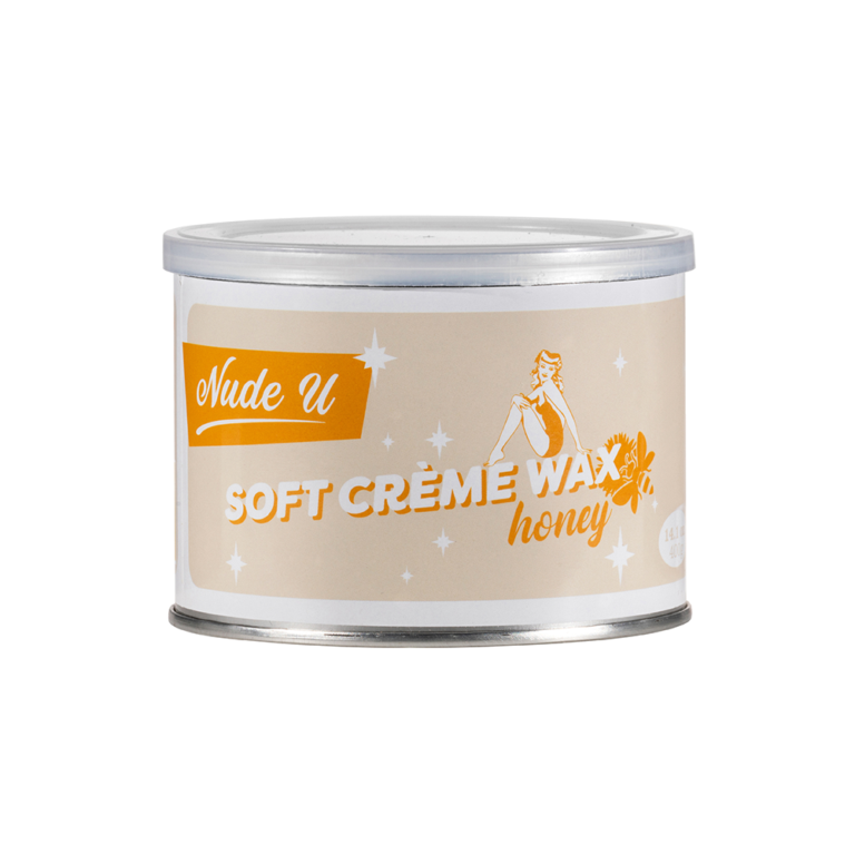 NudeU Soft Creme Wax 400g - Honey