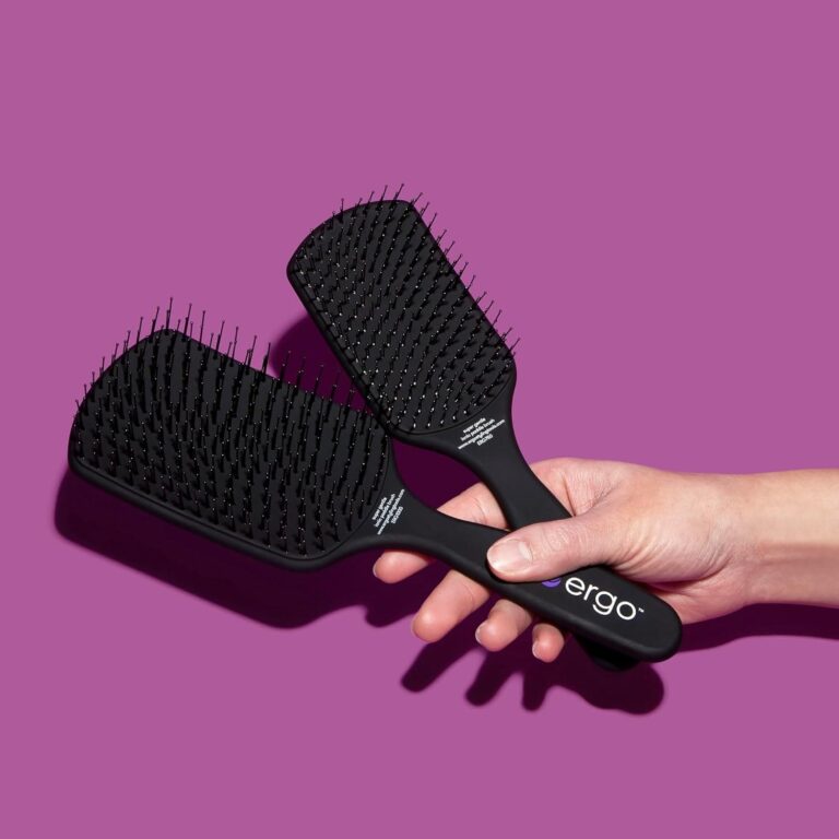ERGO:erg750 Super Gentle Mini Paddle Brush - Image 5